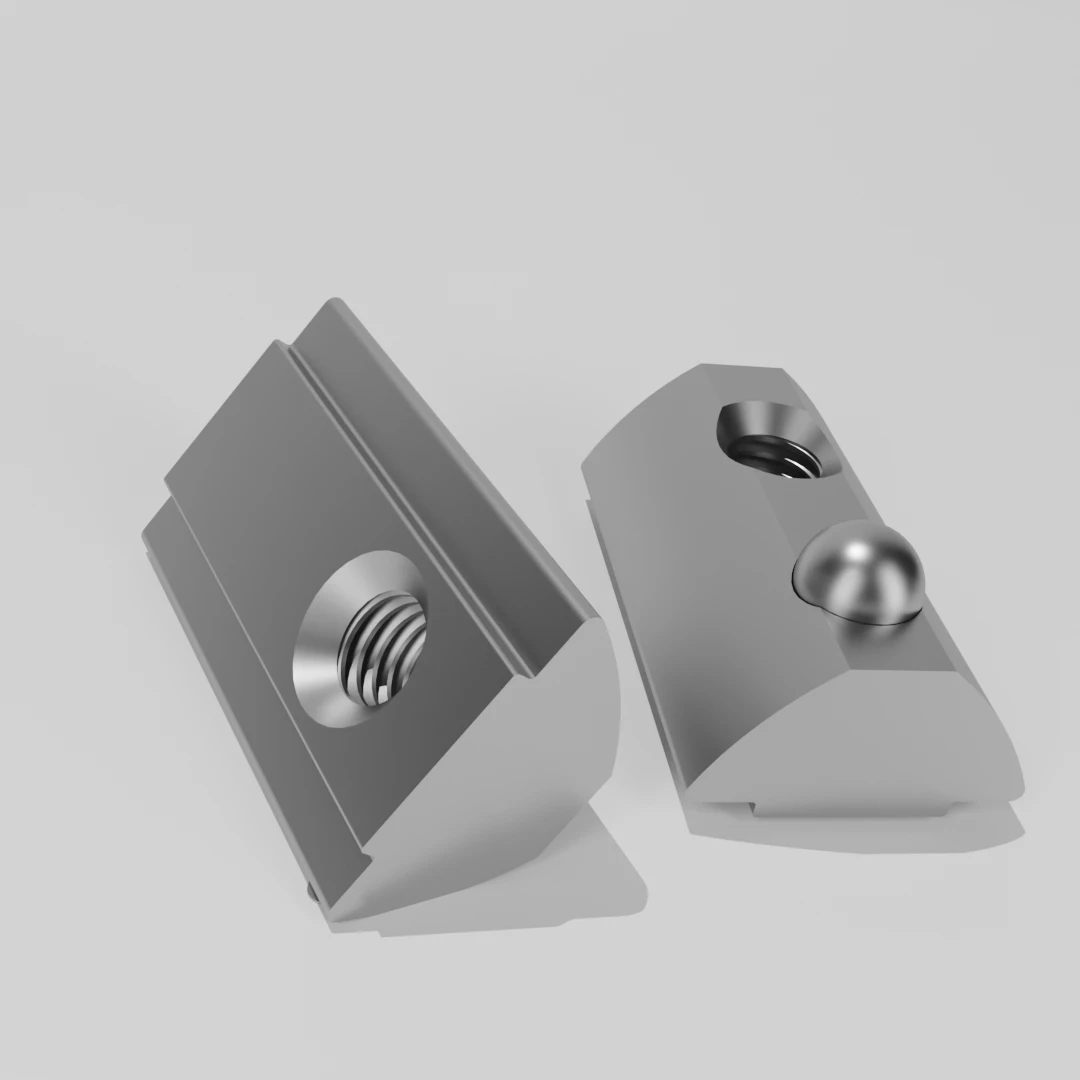 T-Slot_Nut Nut m6 – Pack of 10 - Image 1